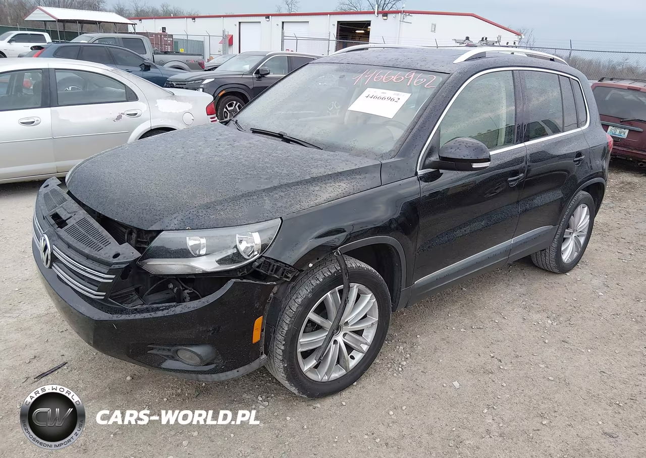 2012 Volkswagen Tiguan Se VIN:WVGAV7AX7CW559407 - 2