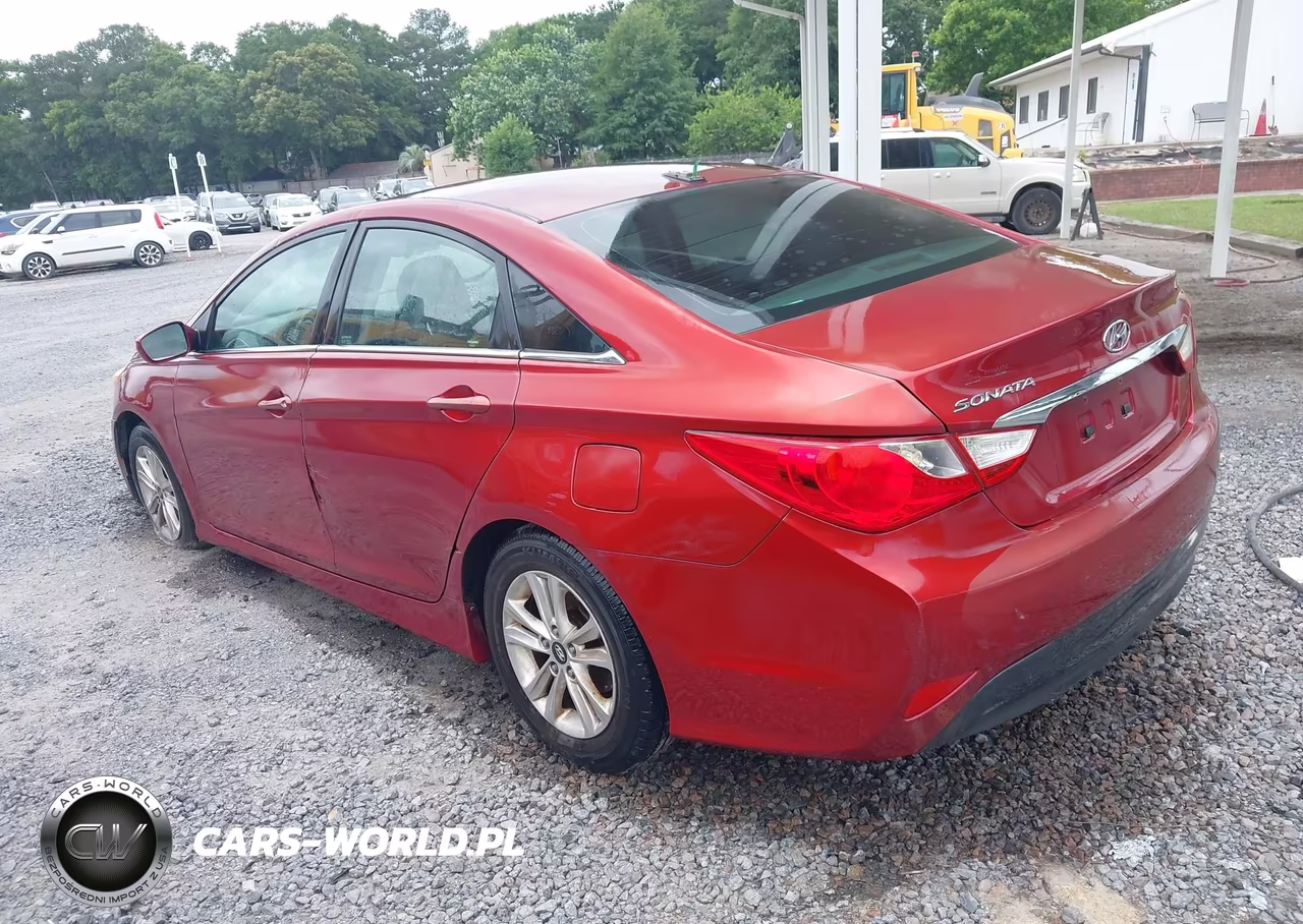 2014 Hyundai Sonata Gls VIN:5NPEB4AC1EH842288 - 3