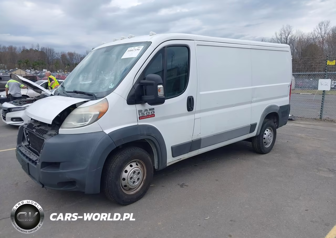 2016 Ram Promaster 1500 Low Roof VIN:3C6TRVAG3GE102008 - 2