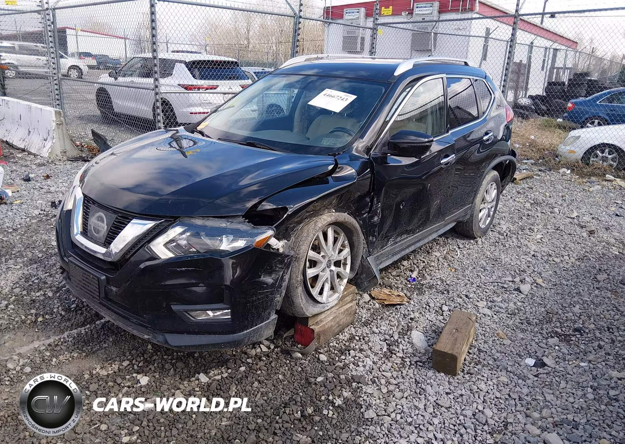 2017 Nissan Rogue Sv VIN:JN8AT2MV3HW279261 - 2