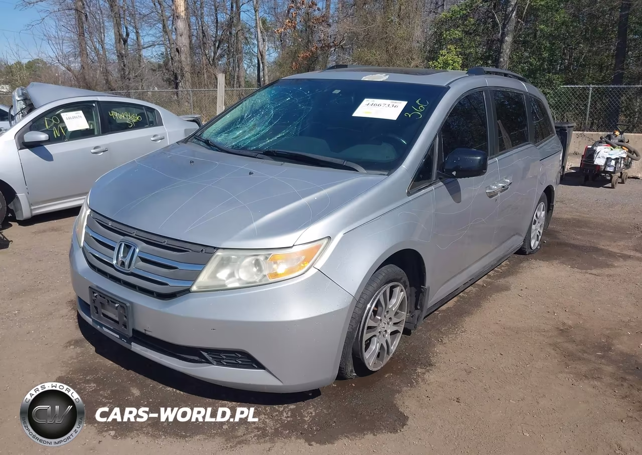 2012 Honda Odyssey Ex-L VIN:5FNRL5H61CB139645 - 2