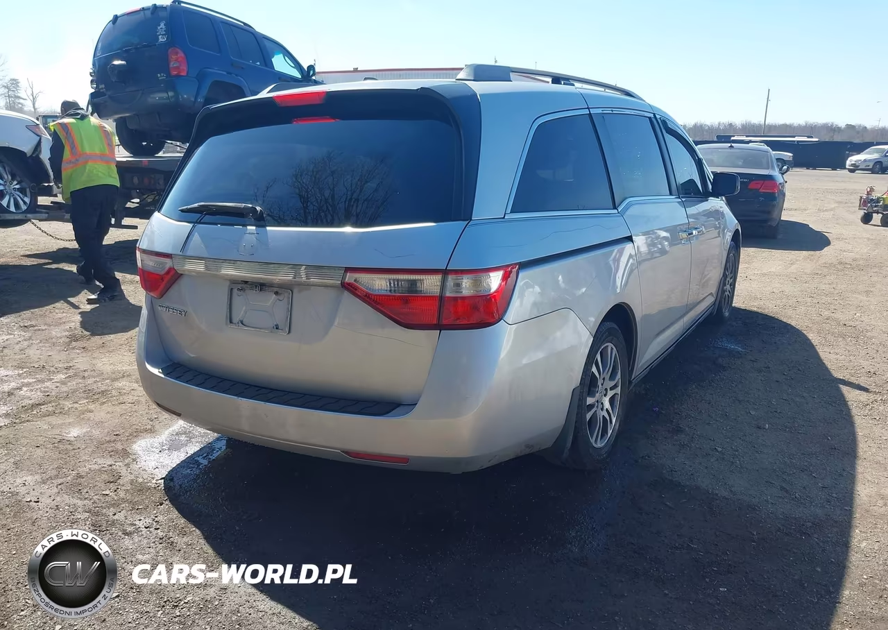 2012 Honda Odyssey Ex-L VIN:5FNRL5H61CB139645 - 4
