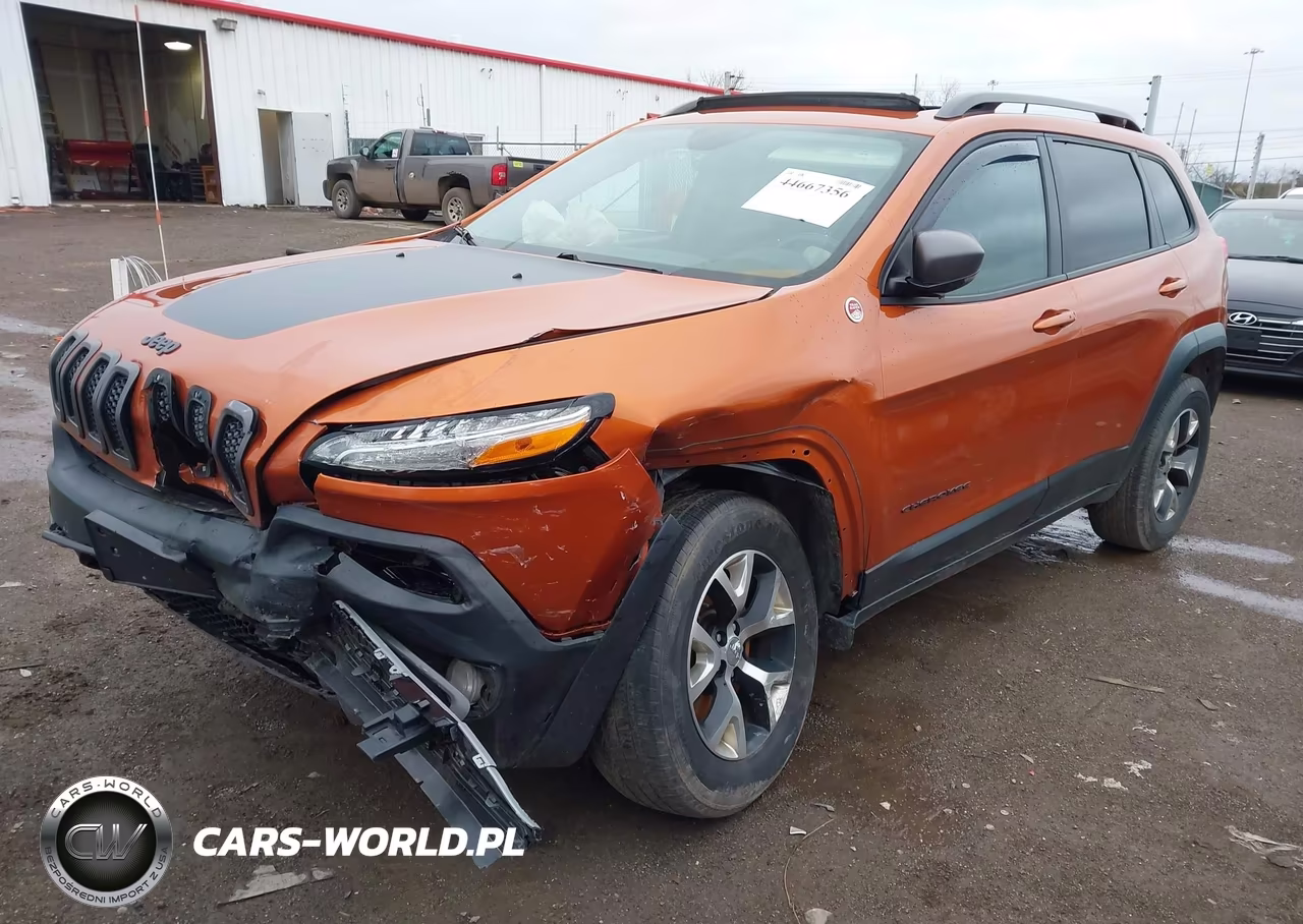 2016 Jeep Cherokee Trailhawk VIN:1C4PJMBS1GW205304 - 2