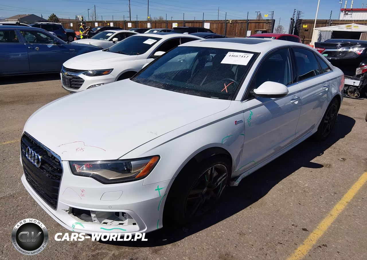 2015 Audi A6 3.0T Premium Plus VIN:WAUFGAFC6FN014345 - 2