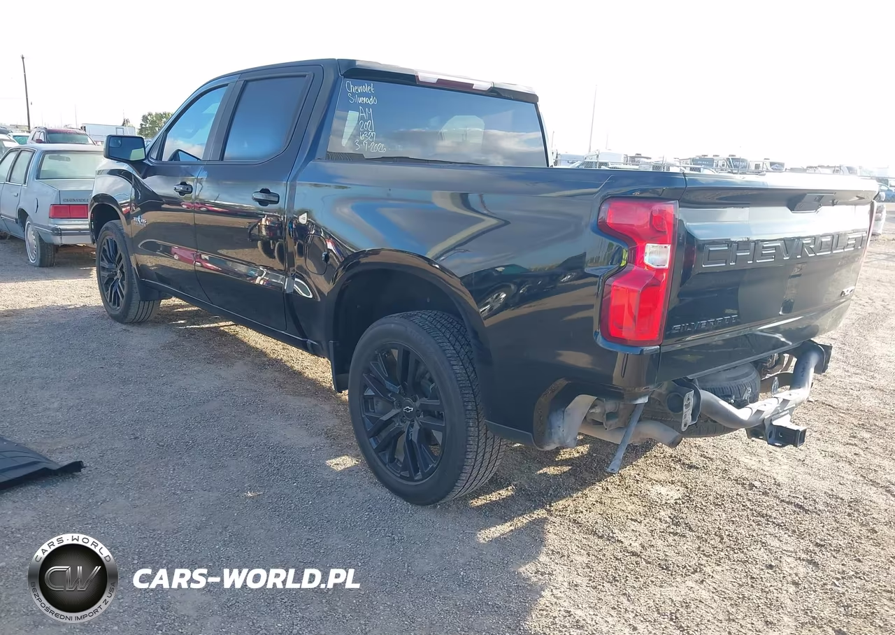 2021 Chevrolet Silverado 1500 2Wd Short Bed Rst VIN:1GCPWDED6MZ386327 - 3