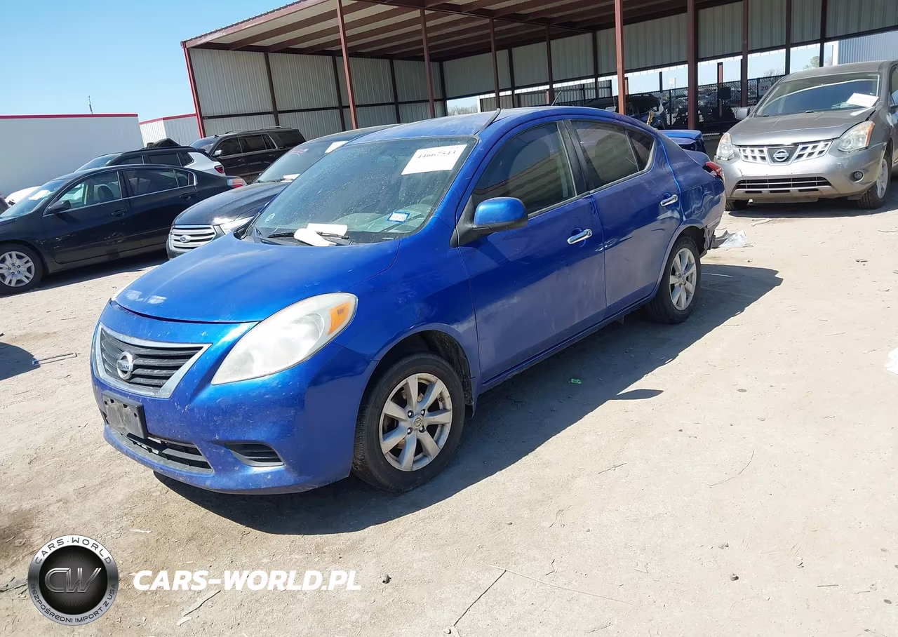 2014 Nissan Versa 1.6 Sv VIN:3N1CN7AP3EL836160 - 2