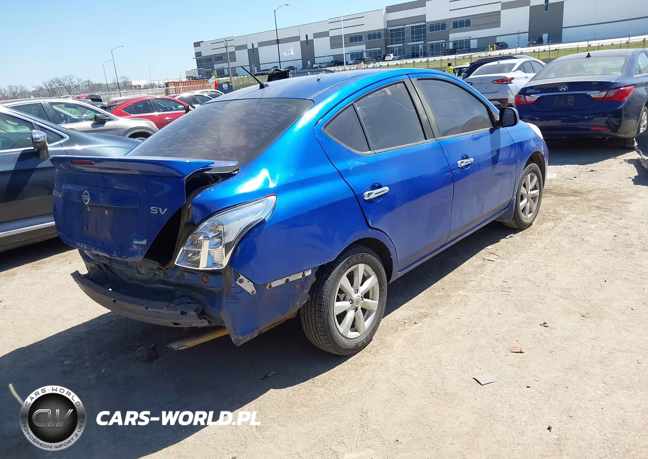 2014 Nissan Versa 1.6 Sv VIN:3N1CN7AP3EL836160 - 4