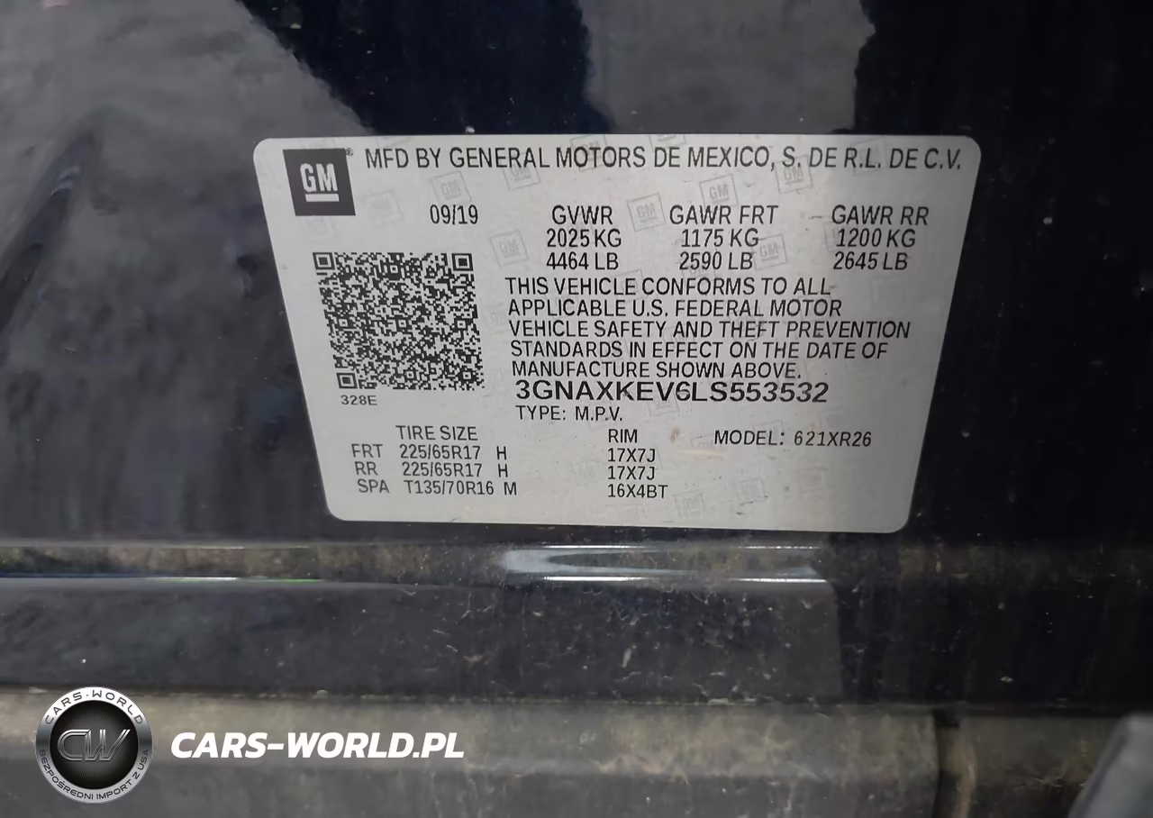 2020 Chevrolet Equinox Fwd Lt 1.5L Turbo VIN:3GNAXKEV6LS553532 - 9