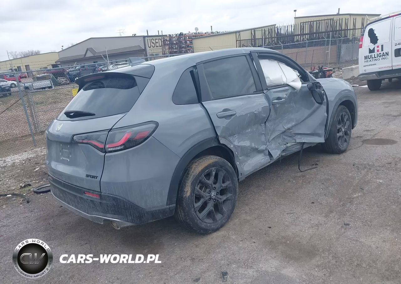2024 Honda Hr-V Awd Sport-Awd Sport W-O Bsi VIN:3CZRZ2H5XRM703456 - 4