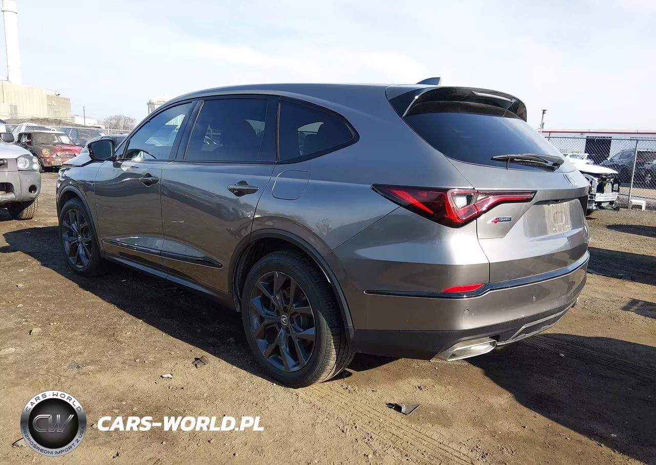 2023 Acura Mdx A-Spec VIN:5J8YE1H02PL040007 - 3