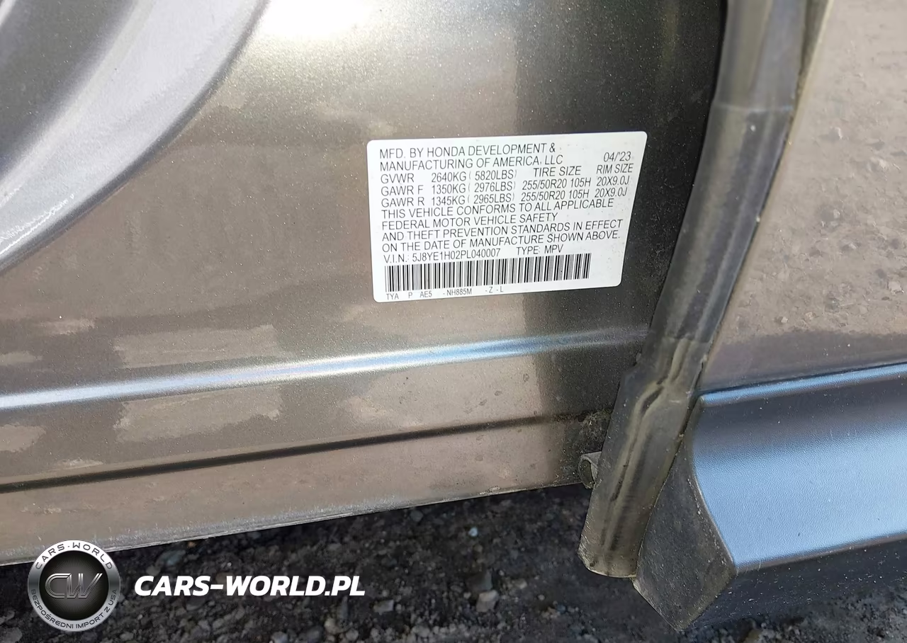 2023 Acura Mdx A-Spec VIN:5J8YE1H02PL040007 - 9
