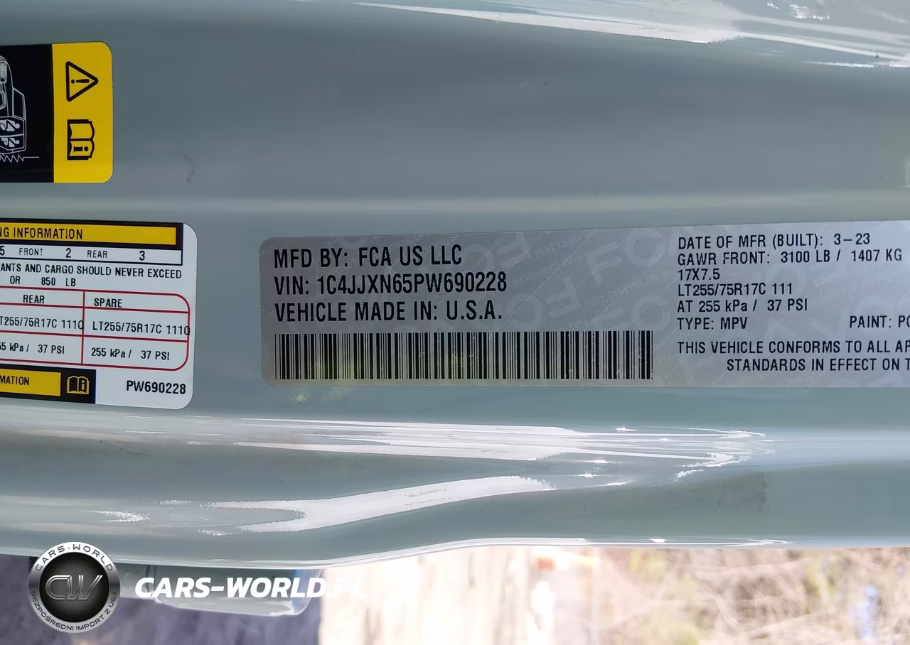 2023 Jeep Wrangler 4Xe 4X4 VIN:1C4JJXN65PW690228 - 9