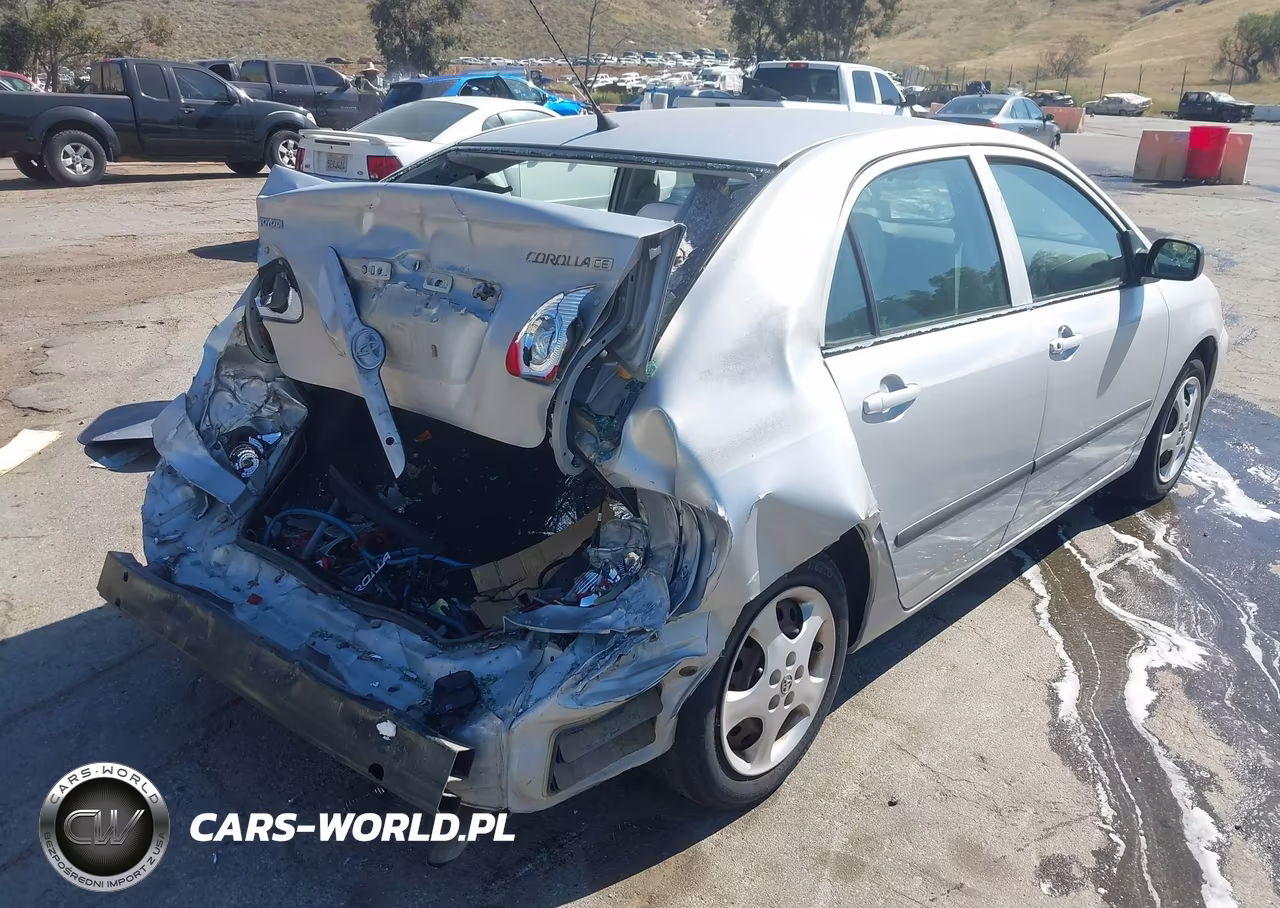 2005 Toyota Corolla Ce VIN:1NXBR32E45Z402480 - 4