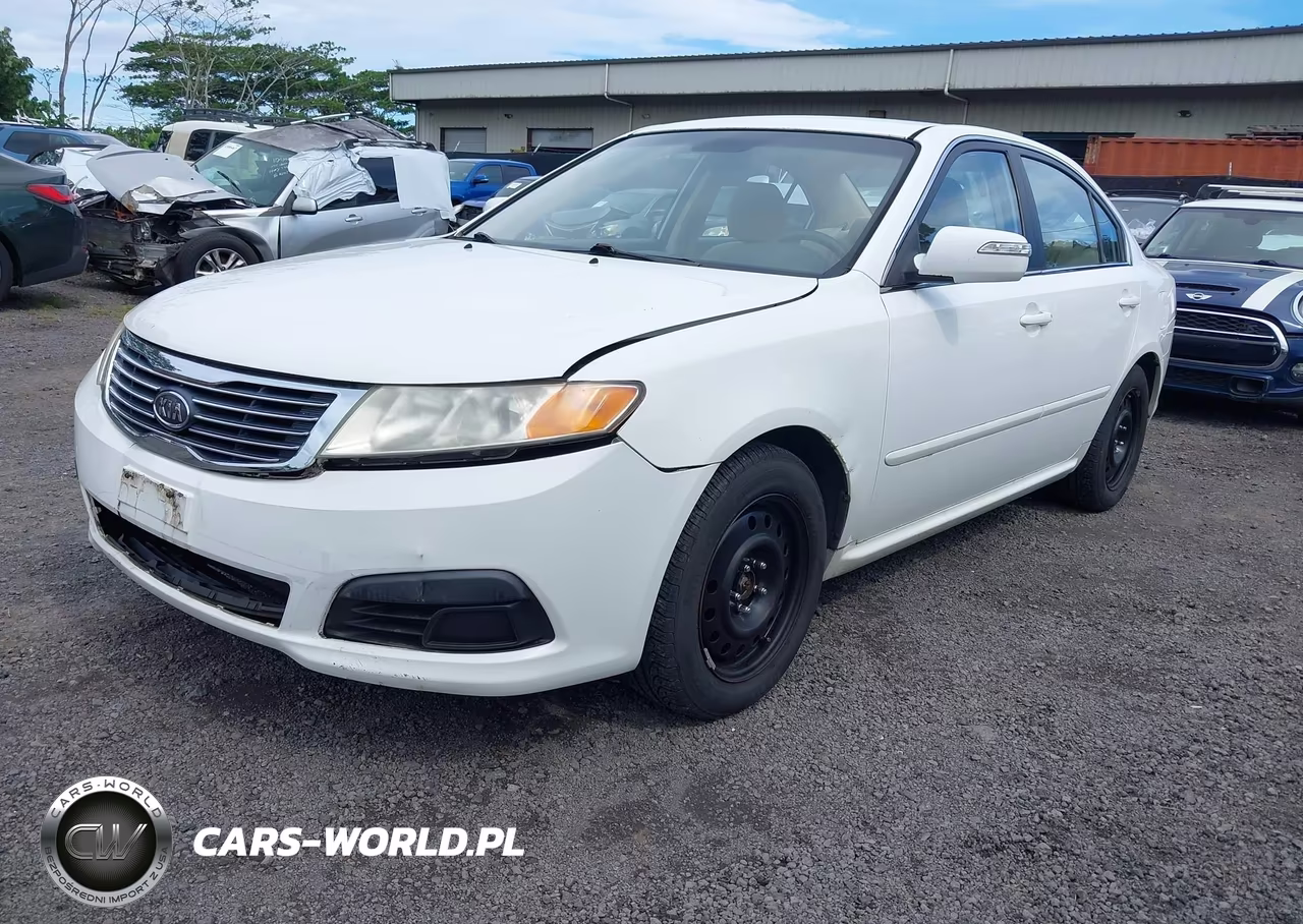 2009 Kia Optima Lx VIN:KNAGE228995333468 - 2