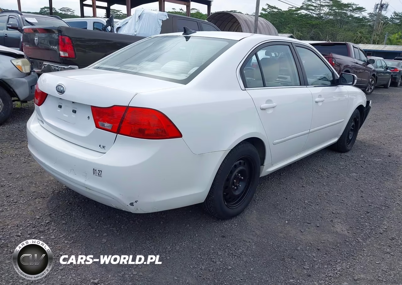 2009 Kia Optima Lx VIN:KNAGE228995333468 - 4
