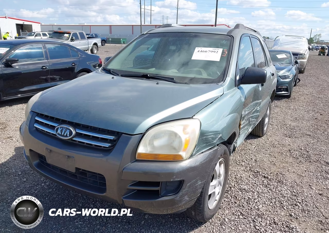 2007 Kia Sportage Lx VIN:KNDJF724X77427389 - 2