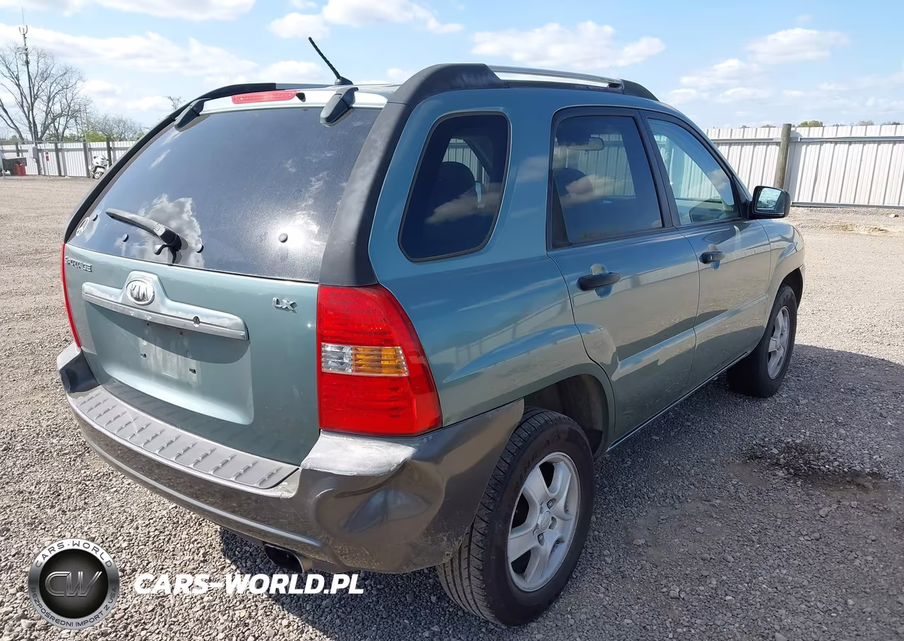 2007 Kia Sportage Lx VIN:KNDJF724X77427389 - 4