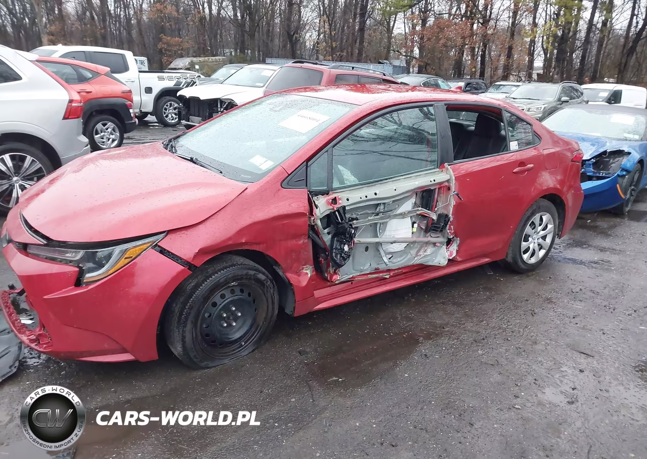 2021 Toyota Corolla Le VIN:5YFEPMAE5MP147218 - 2
