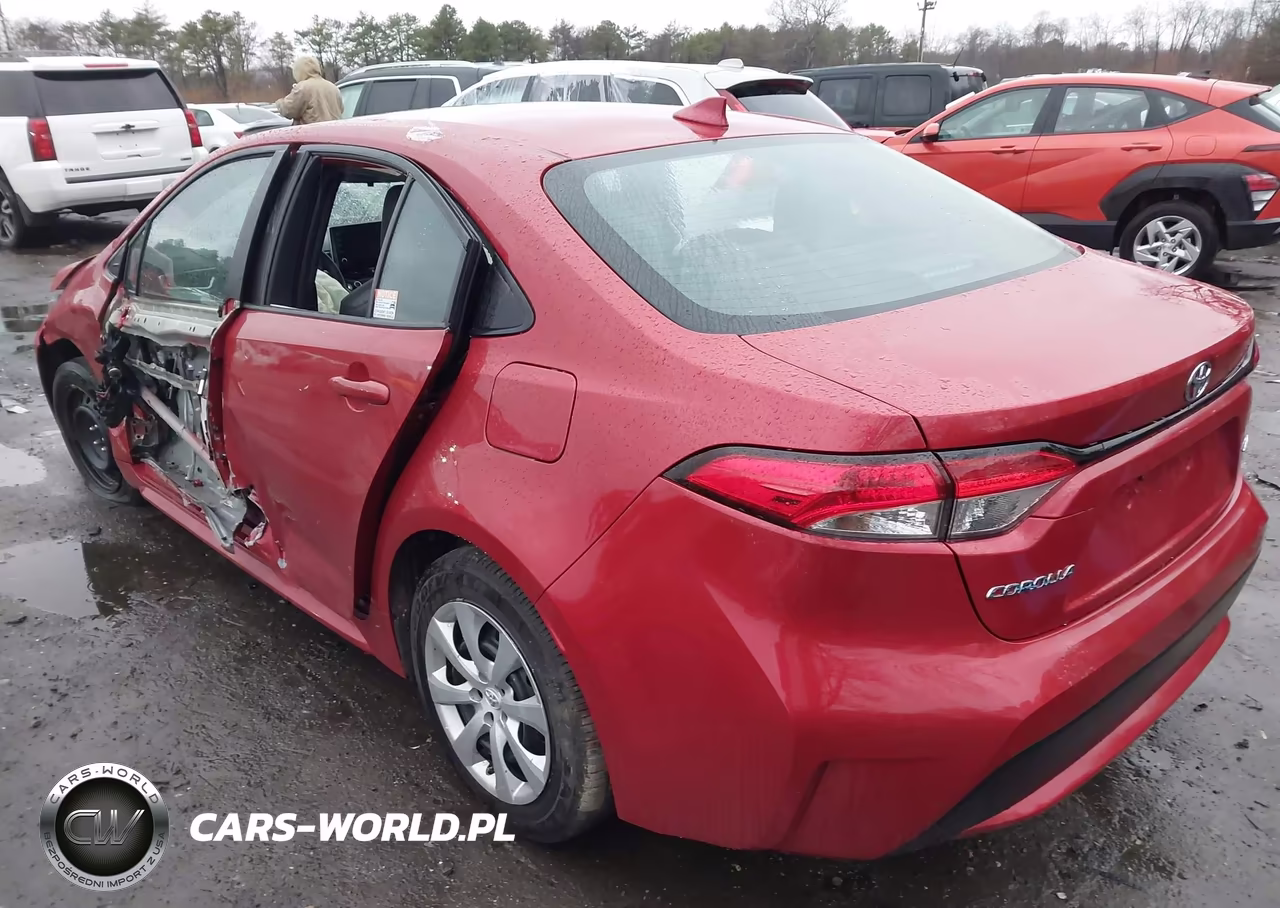 2021 Toyota Corolla Le VIN:5YFEPMAE5MP147218 - 3