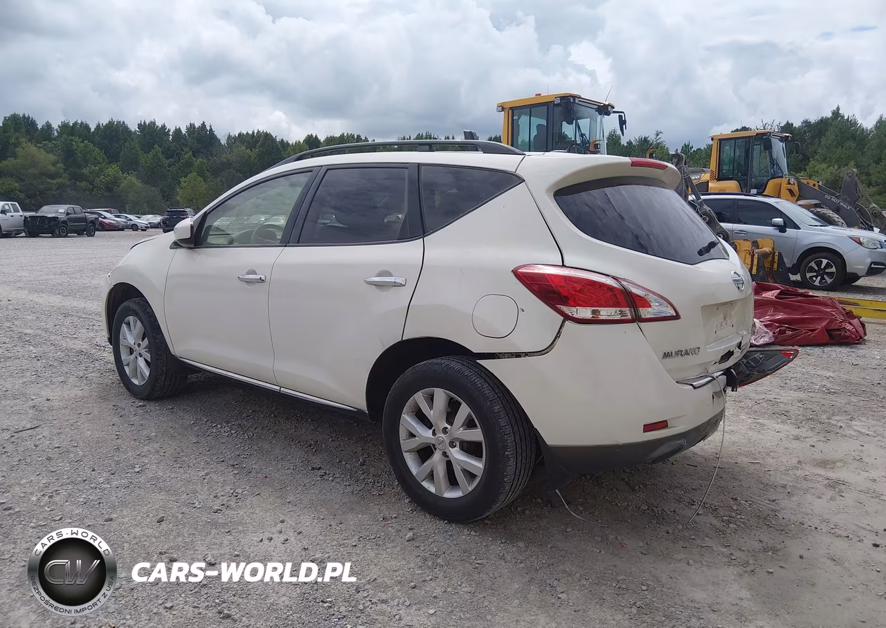 2013 Nissan Murano Sl VIN:JN8AZ1MU5DW211599 - 3