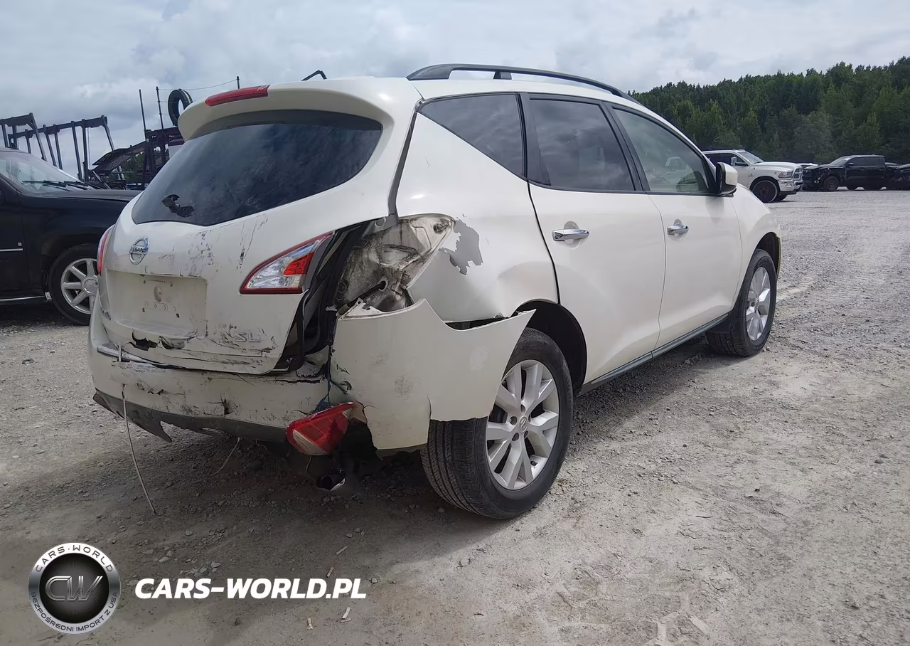 2013 Nissan Murano Sl VIN:JN8AZ1MU5DW211599 - 4