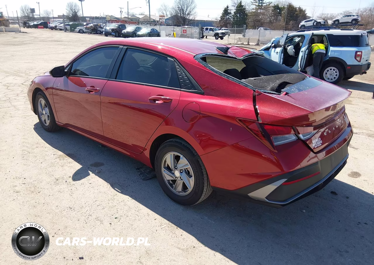 2025 Hyundai Elantra Se VIN:KMHLL4DG9SU044783 - 3