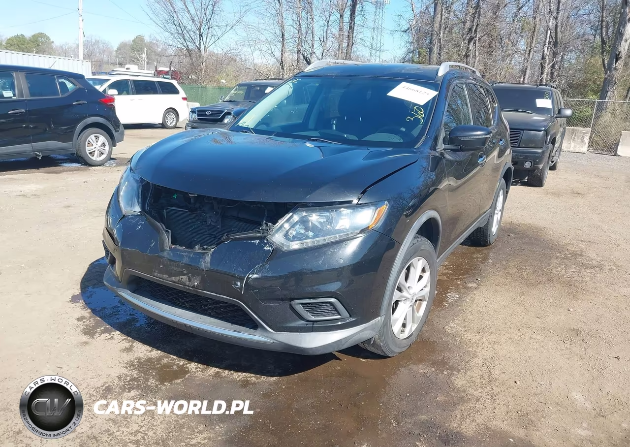 2016 Nissan Rogue Sv VIN:KNMAT2MV0GP735463 - 2