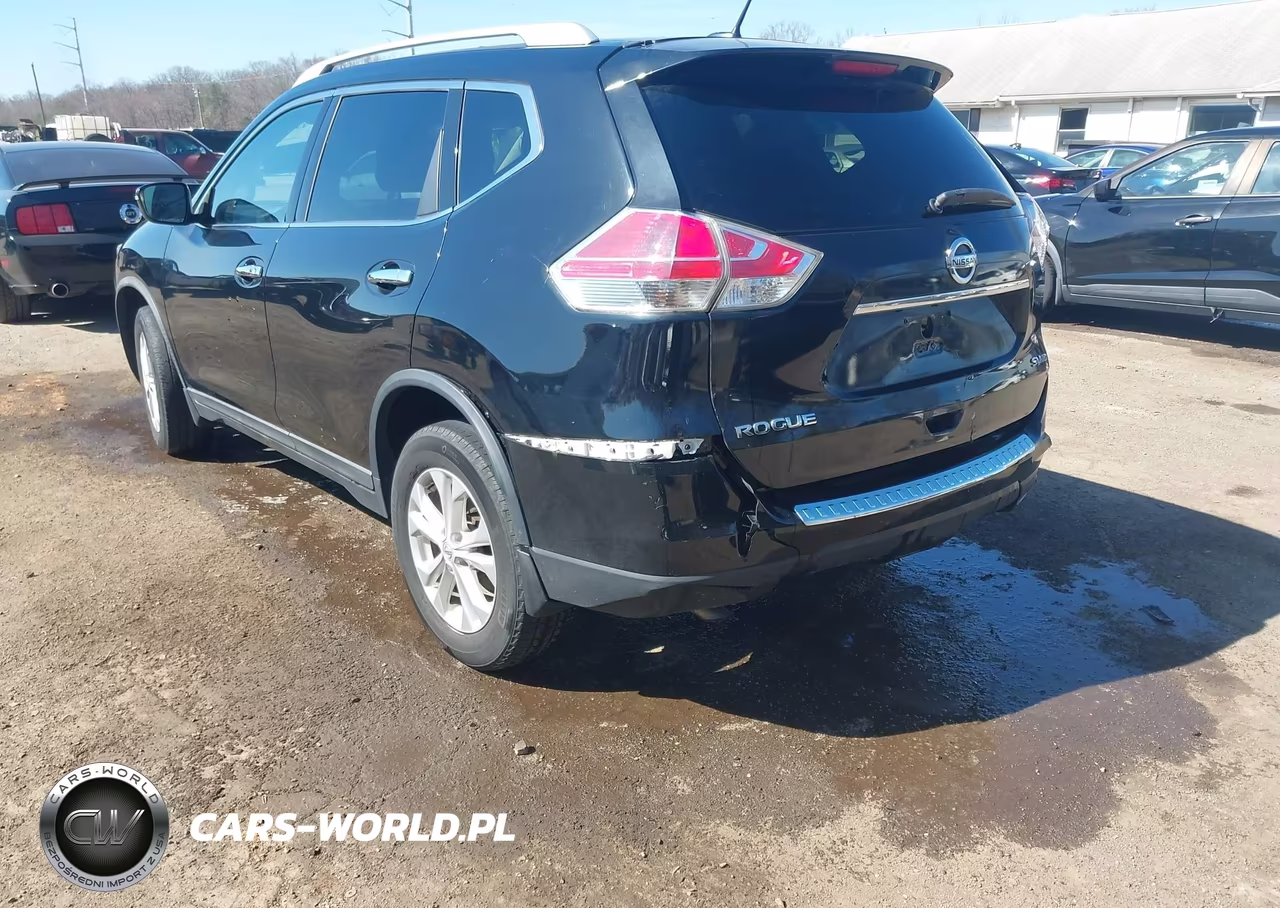 2016 Nissan Rogue Sv VIN:KNMAT2MV0GP735463 - 3