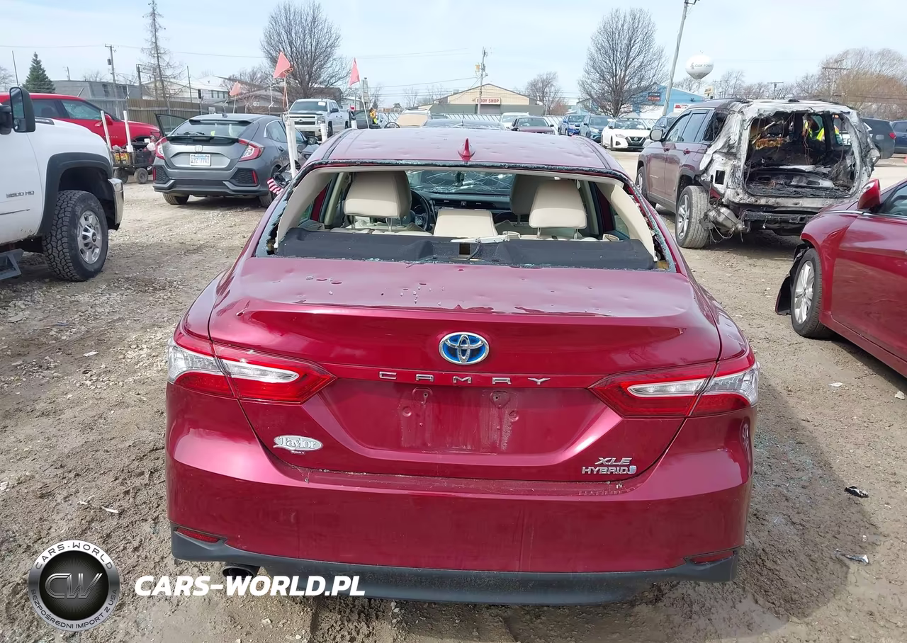 2020 Toyota Camry Xle Hybrid VIN:4T1F31AK4LU539009 - 16