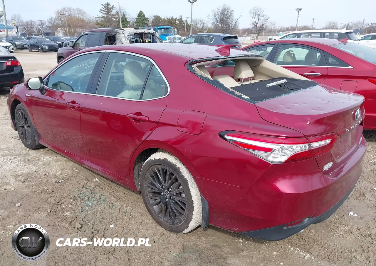 2020 Toyota Camry Xle Hybrid VIN:4T1F31AK4LU539009 - 3