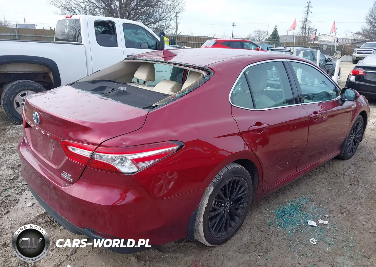 2020 Toyota Camry Xle Hybrid VIN:4T1F31AK4LU539009 - 4