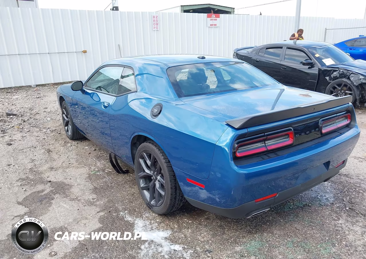 2022 Dodge Challenger Sxt VIN:2C3CDZAG7NH151765 - 3