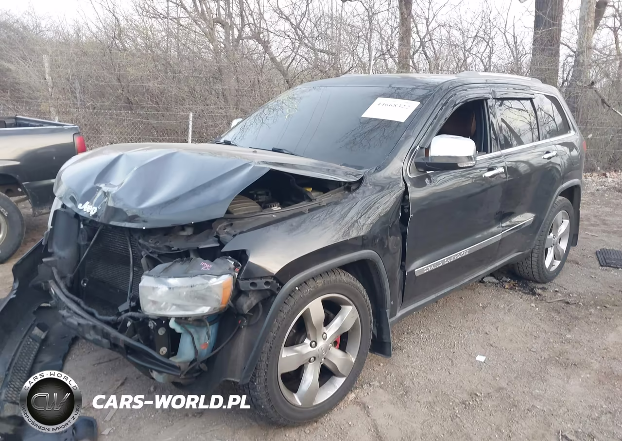 2012 Jeep Grand Cherokee Overland VIN:1C4RJFCG3CC175152 - 2