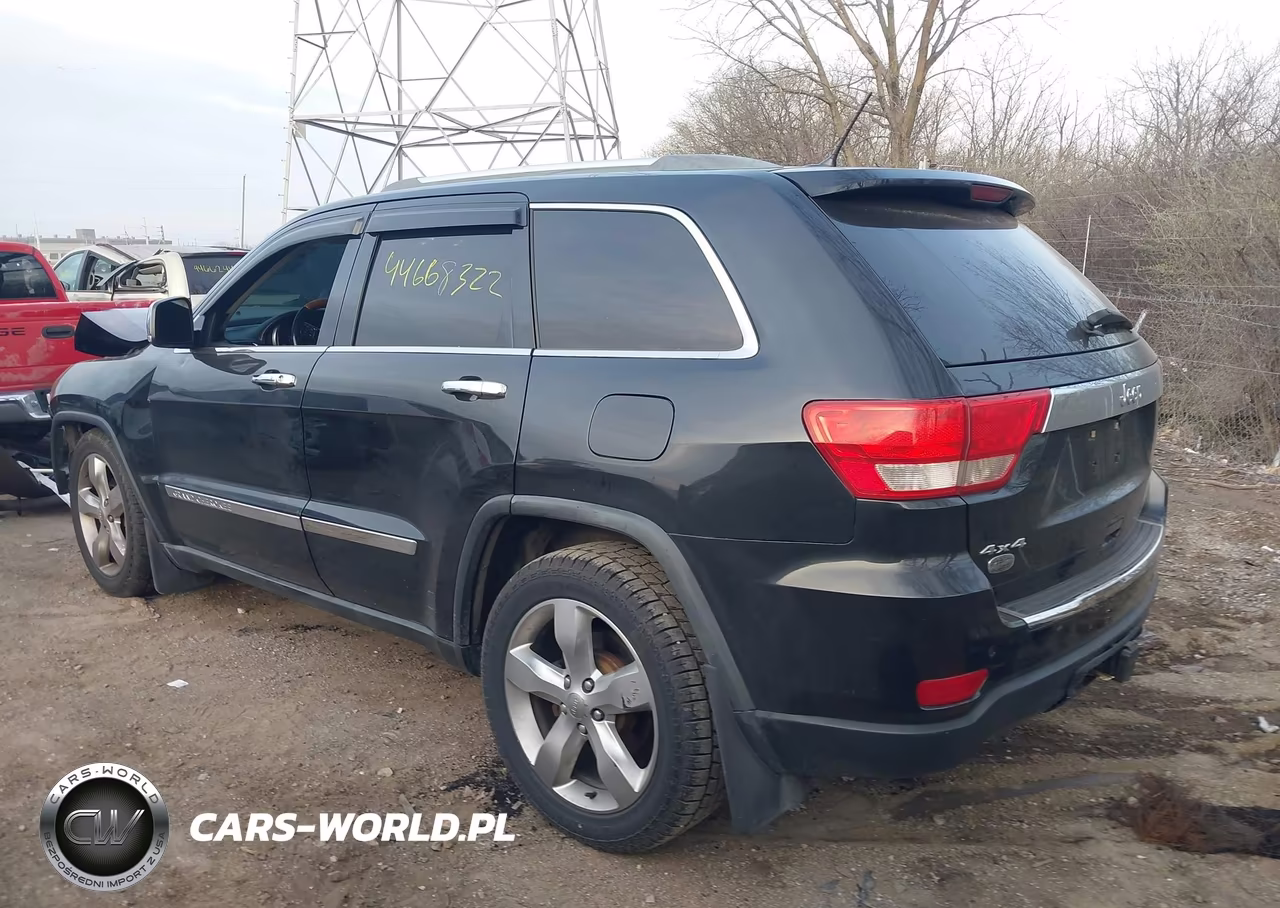 2012 Jeep Grand Cherokee Overland VIN:1C4RJFCG3CC175152 - 3