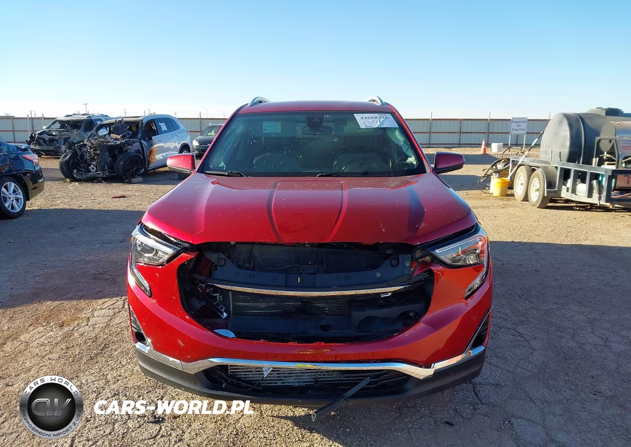 2020 GMC Terrain Fwd Slt VIN:3GKALPEVXLL146801 - 10