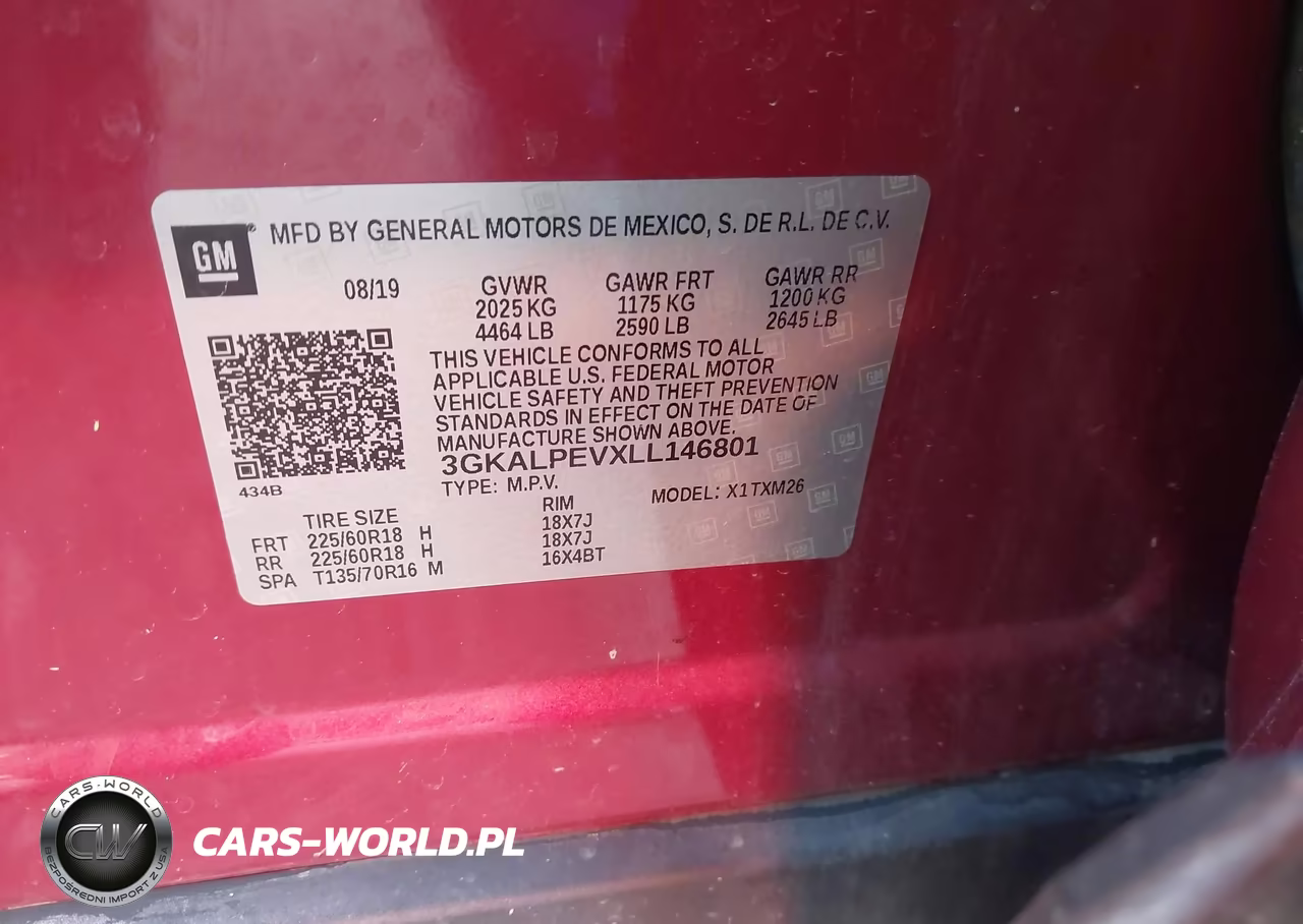 2020 GMC Terrain Fwd Slt VIN:3GKALPEVXLL146801 - 7