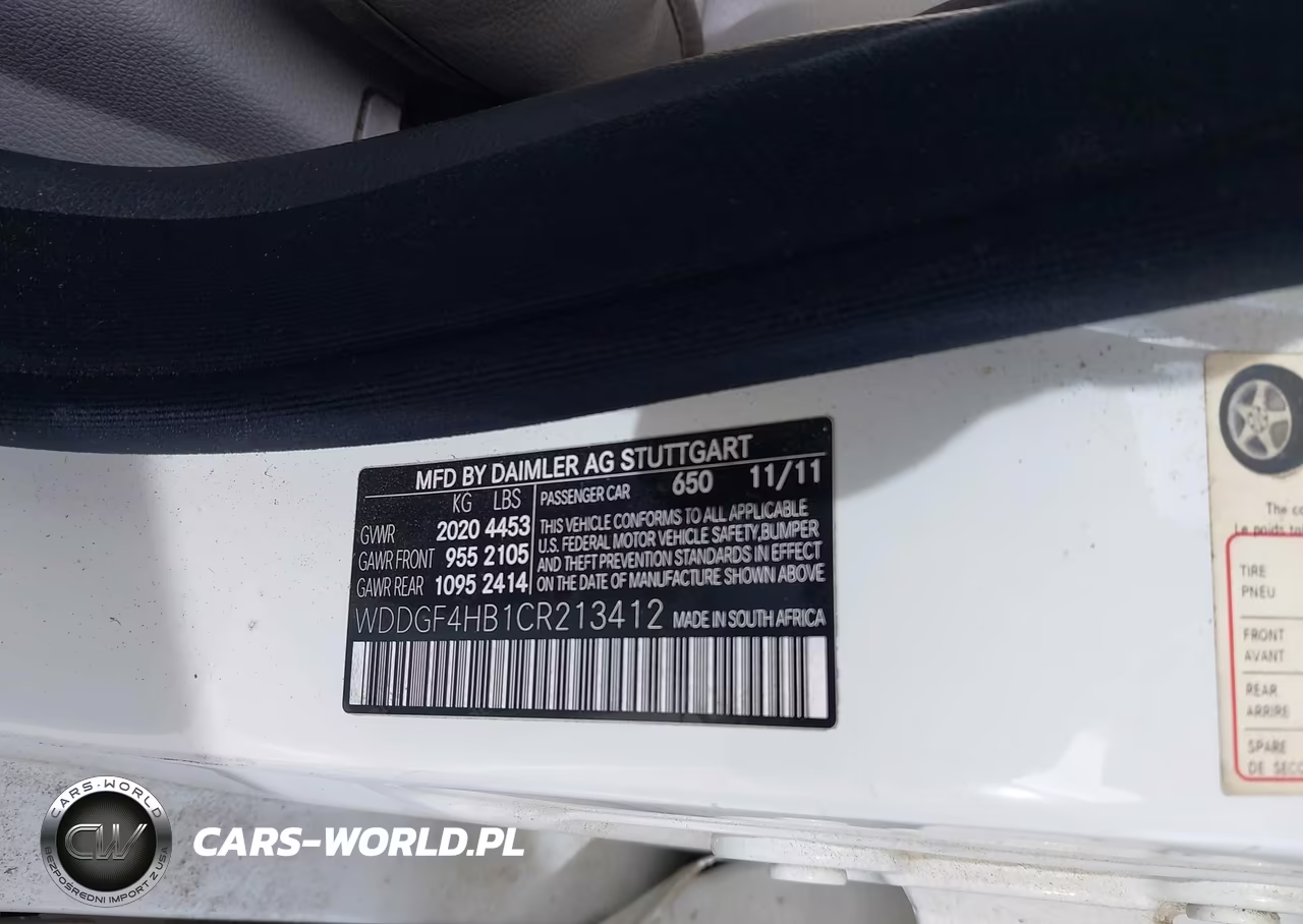 2012 Mercedes-Benz C 250 Sport VIN:WDDGF4HB1CR213412 - 9