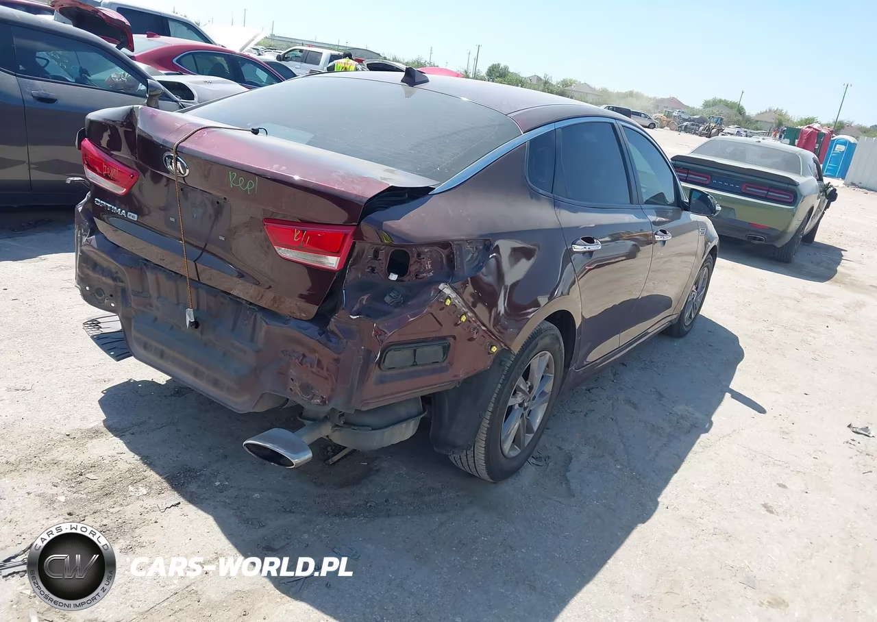 2020 Kia Optima Lx VIN:5XXGT4L36LG402451 - 4