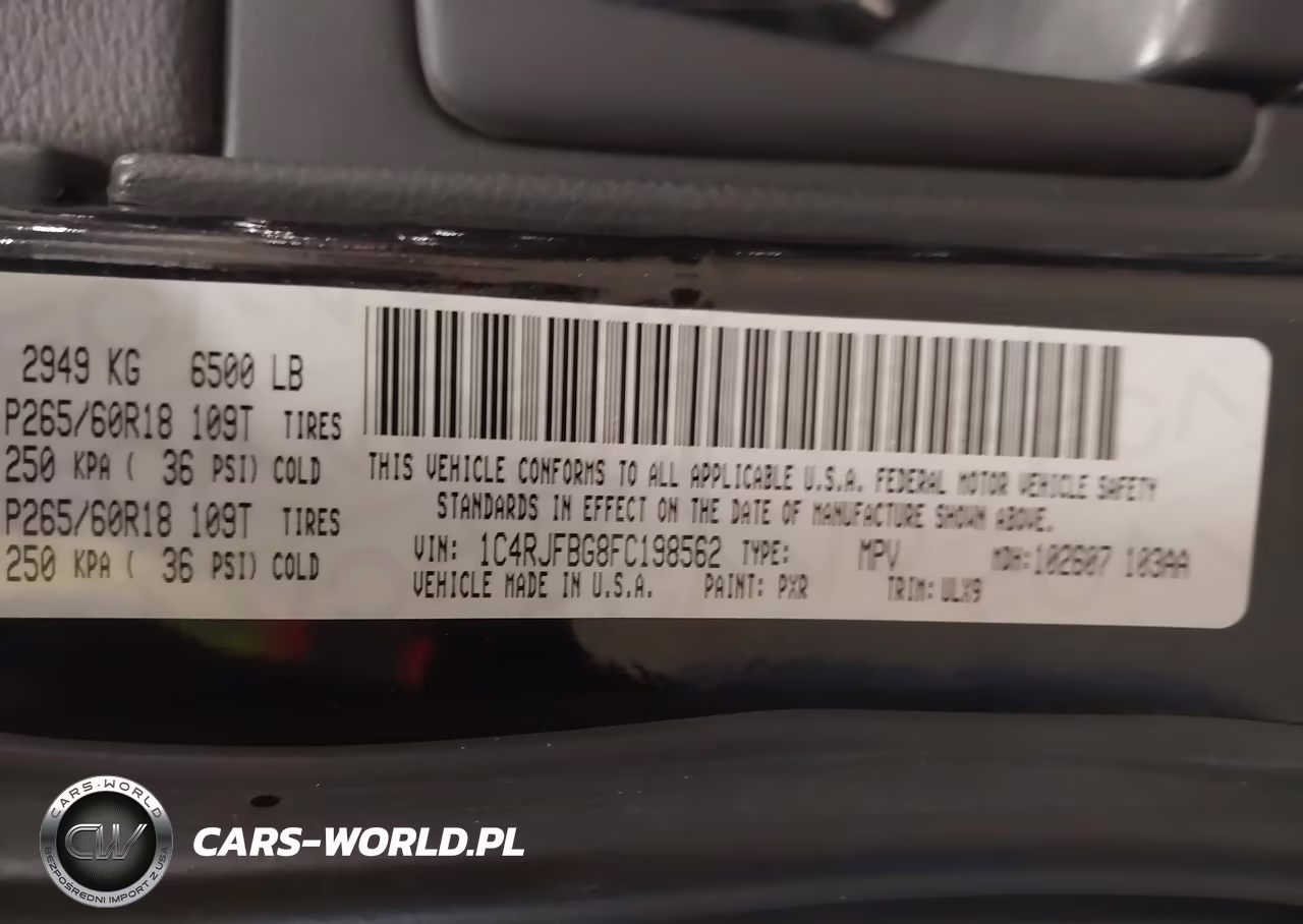2015 Jeep Grand Cherokee Limited VIN:1C4RJFBG8FC198562 - 9