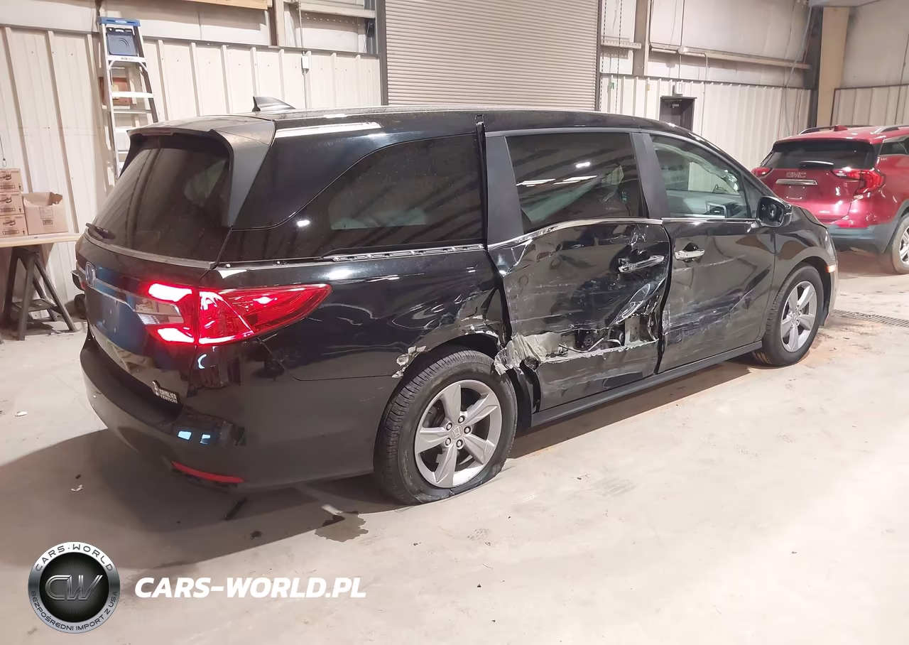 2020 Honda Odyssey Ex-L-Ex-L W-Navi Res VIN:5FNRL6H74LB073574 - 4