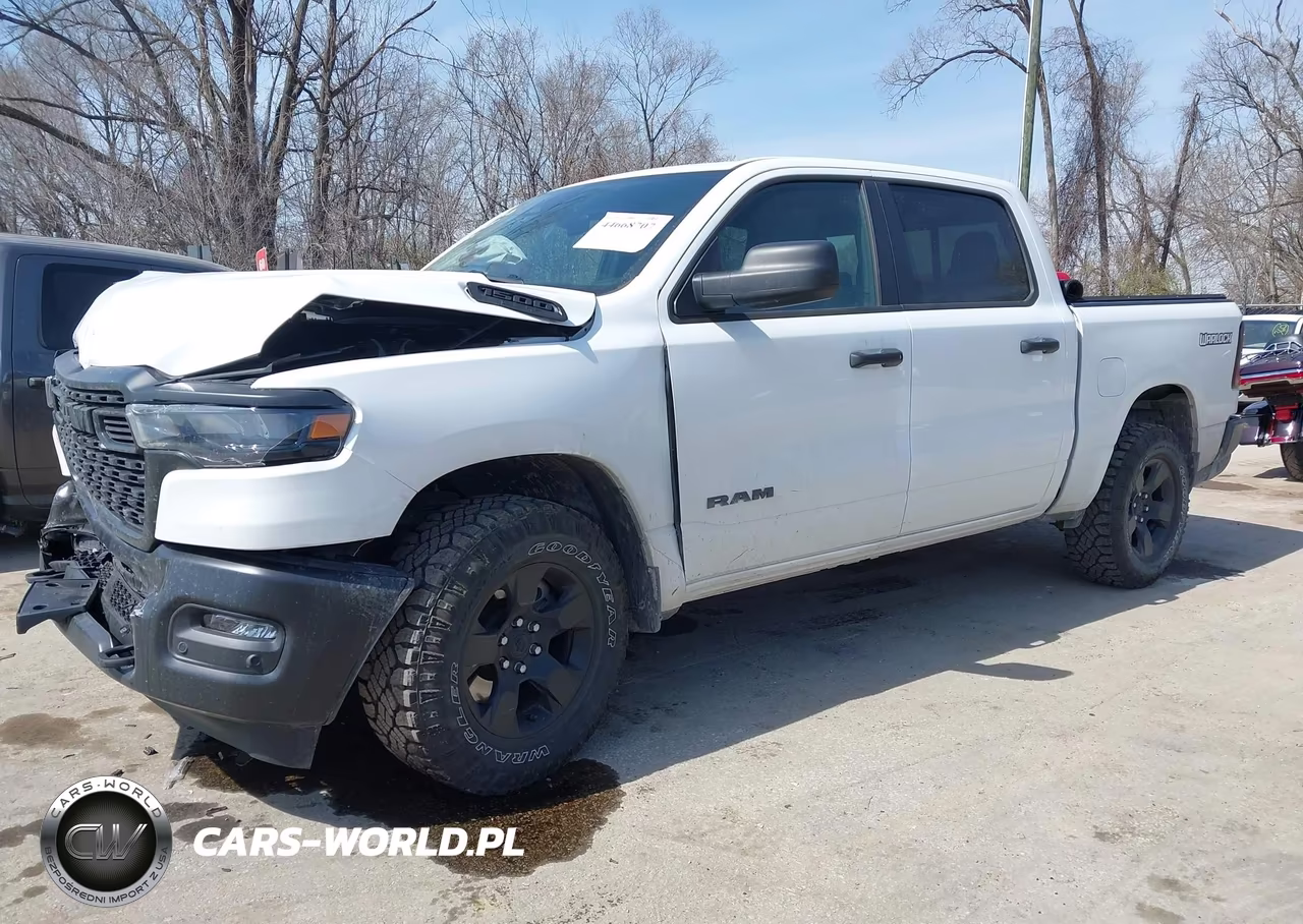 2025 Ram 1500 Warlock 4X4 5'7 Box VIN:1C6SRFGP7SN759195 - 2