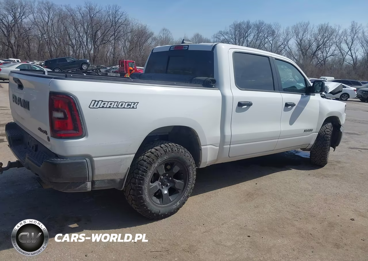 2025 Ram 1500 Warlock 4X4 5'7 Box VIN:1C6SRFGP7SN759195 - 4