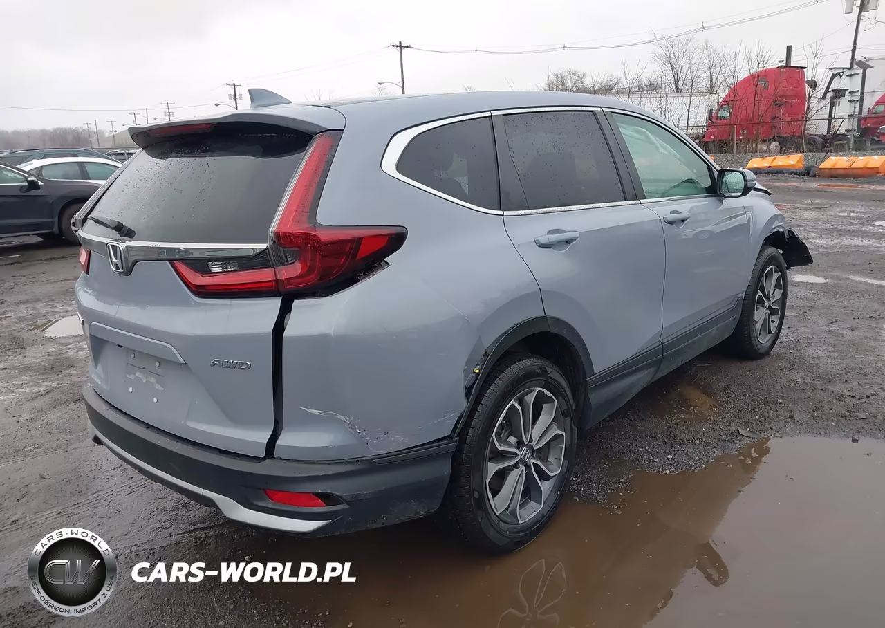 2022 Honda Cr-V Awd Ex VIN:2HKRW2H53NH650565 - 4