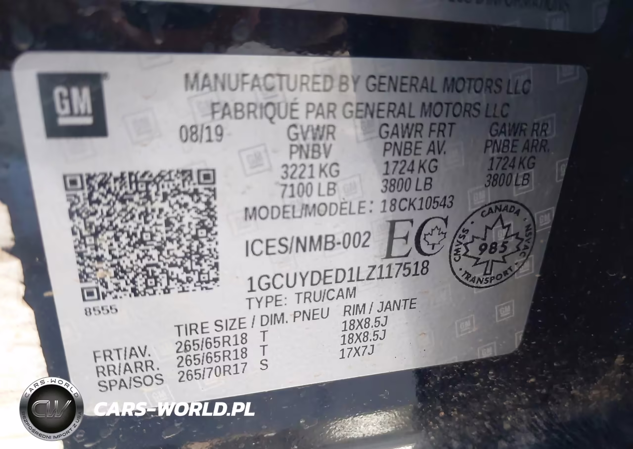 2020 Chevrolet Silverado 1500 Lt VIN:1GCUYDED1LZ117518 - 9