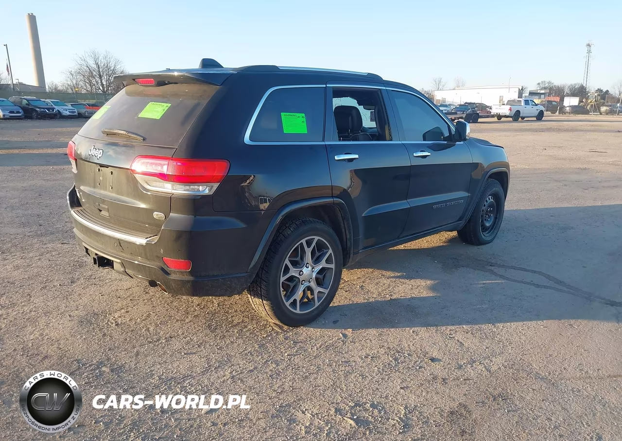 2019 Jeep Grand Cherokee Overland 4X4 VIN:1C4RJFCG3KC589823 - 4
