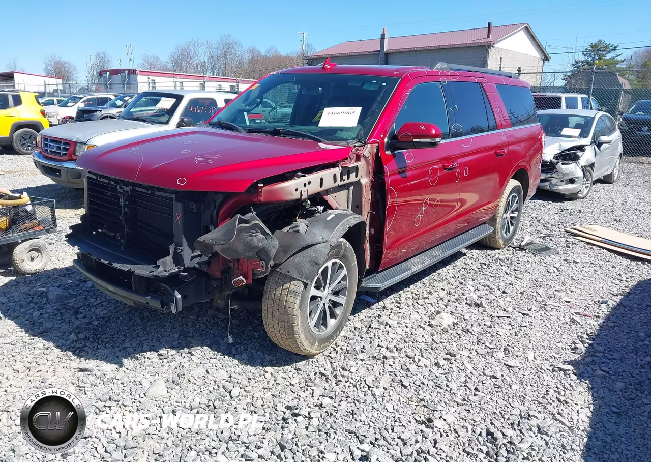 2019 Ford Expedition Max Xlt VIN:1FMJK1HT1KEA29835 - 2