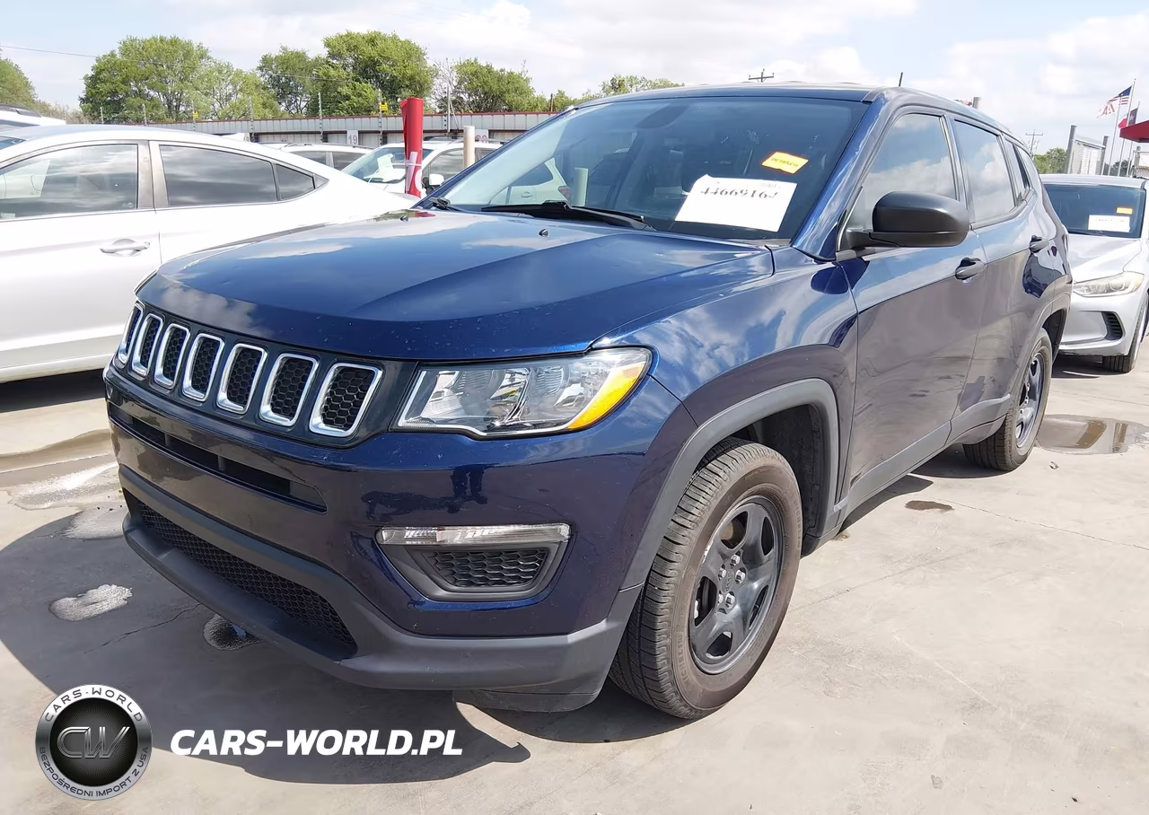 2019 Jeep Compass Sport Fwd VIN:3C4NJCAB1KT692618 - 2