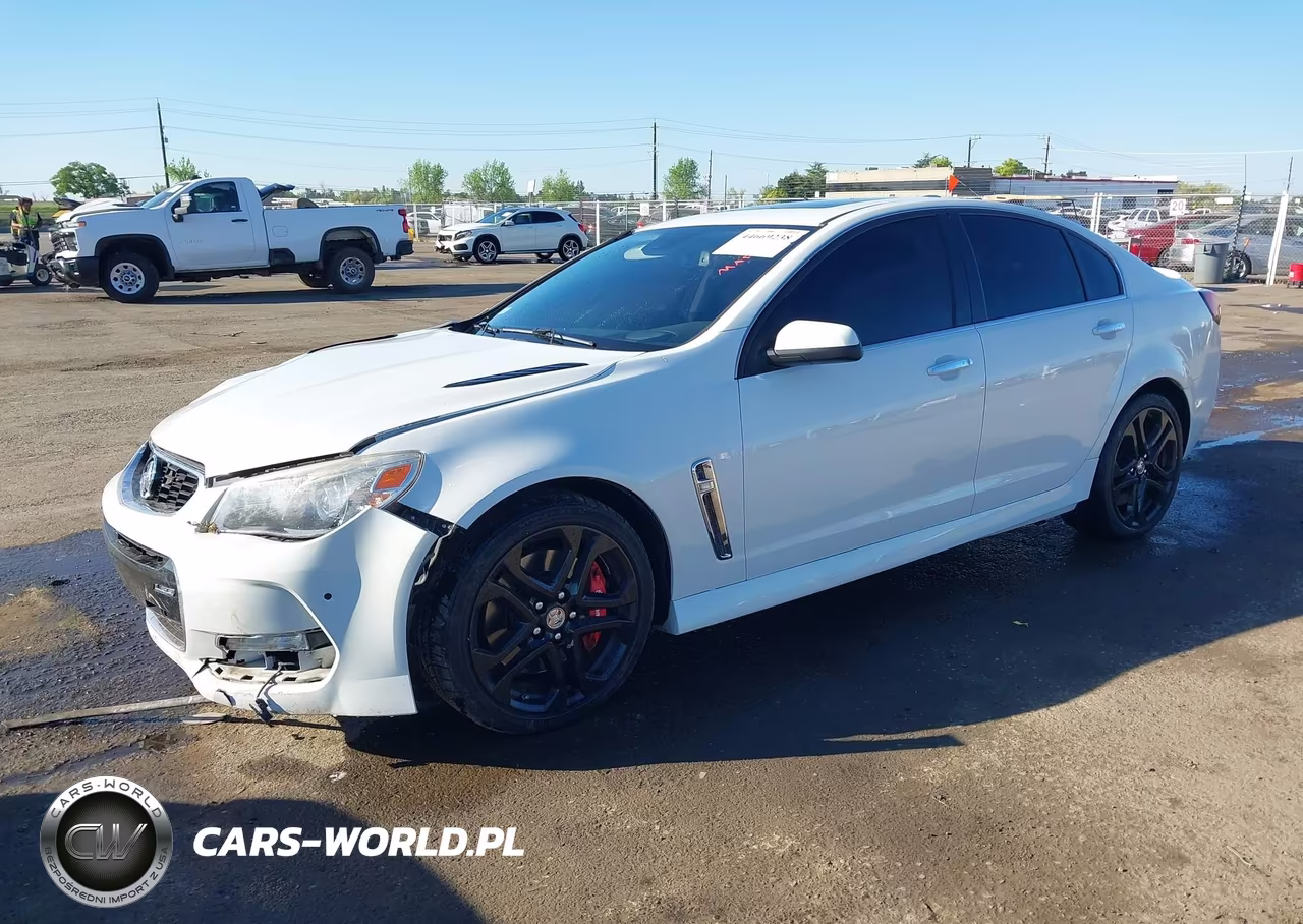 2017 Chevrolet Ss VIN:6G3F15RW0HL313199 - 2
