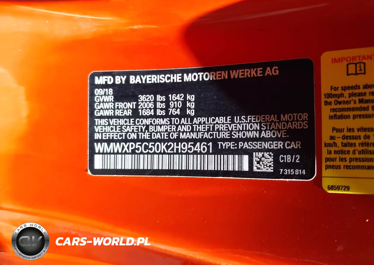 2019 Mini Hardtop Cooper VIN:WMWXP5C50K2H95461 - 9