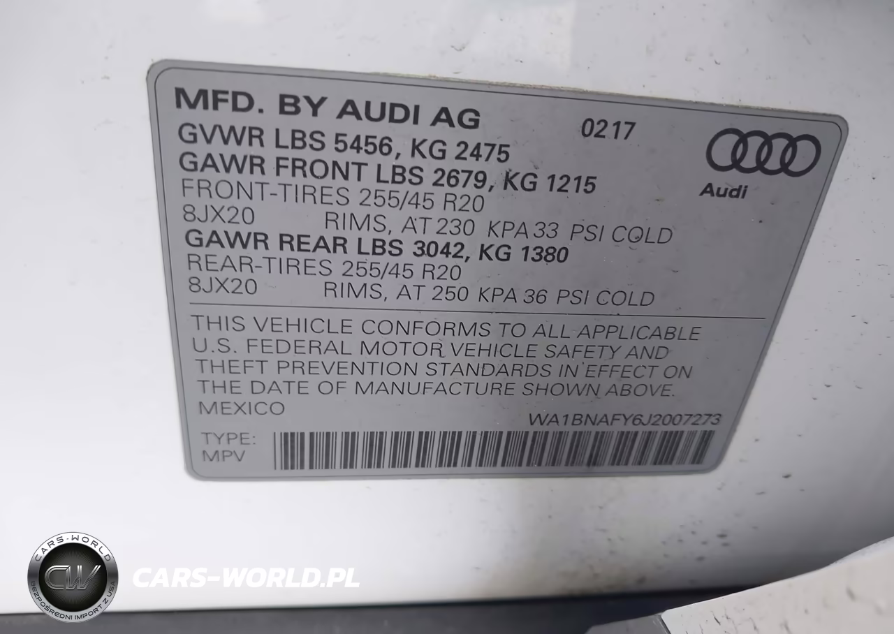 2018 Audi Q5 2.0T Premium-2.0T Tech Premium VIN:WA1BNAFY6J2007273 - 9
